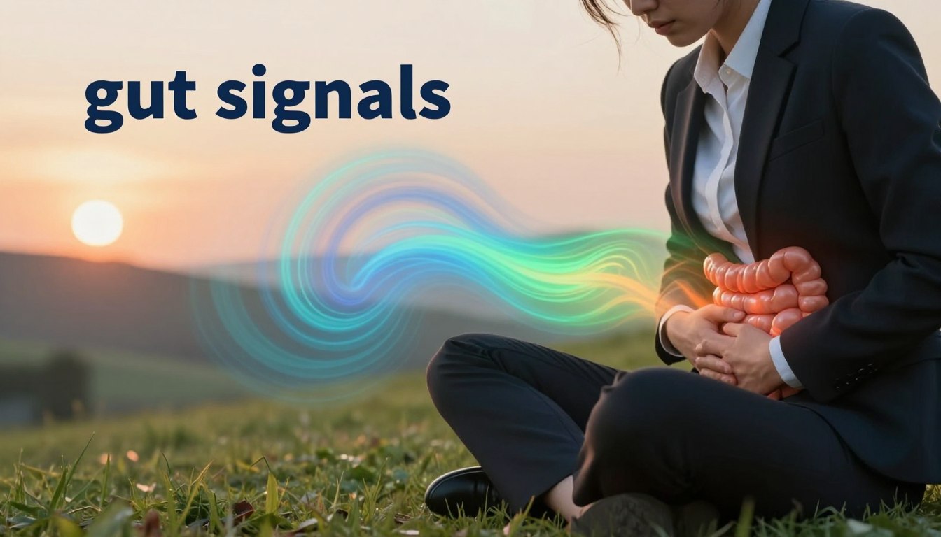 gut signals of stress and anxiety